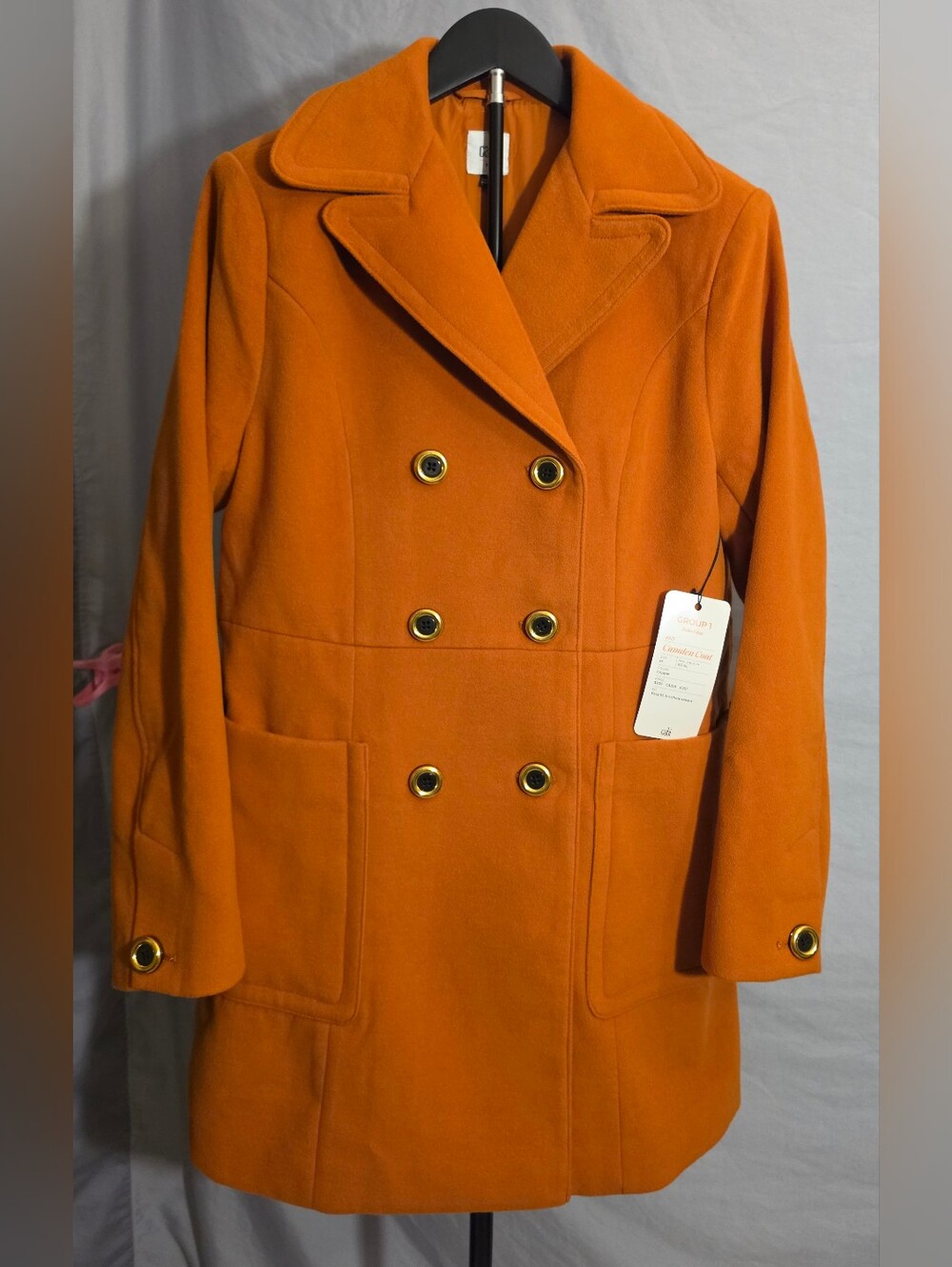 Cabi New NWT Camden Coat #4871 Copper XS - XL Was $239 Fall 2025 Boho Glow